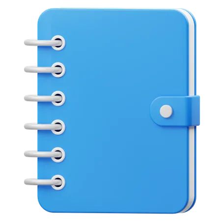 School Notebook  3D Icon