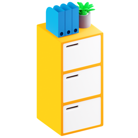 Schrank Büro  3D Icon