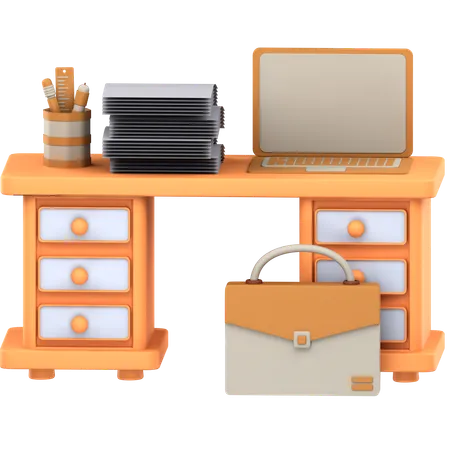 Schreibtisch-Organizer  3D Icon