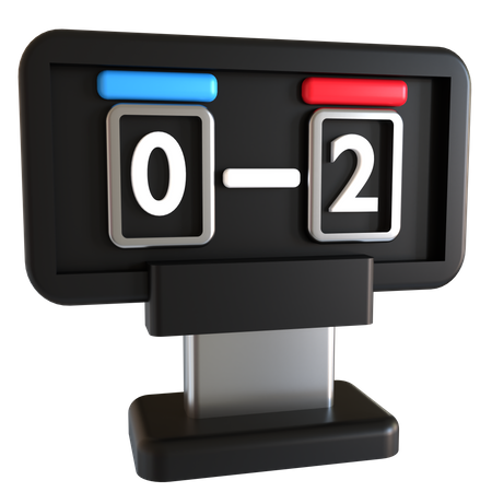 Score Board  3D Icon