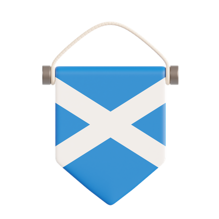 Scotland Flag  3D Icon