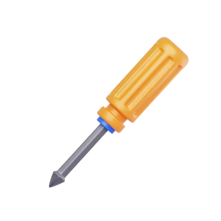 Screwdriver Equipment  3D Icon