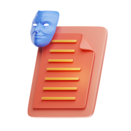 Script  3D Icon