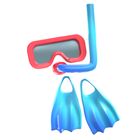 Scuba Diving  3D Icon