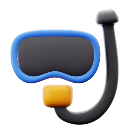 Scuba Mask  3D Icon