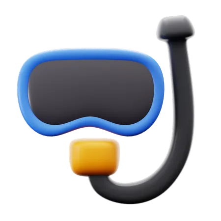 Scuba Mask  3D Icon