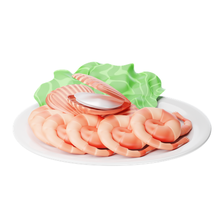 Seafood  3D Icon