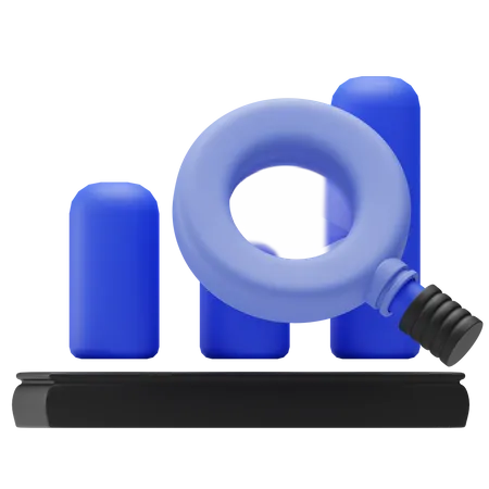 Search Analytics  3D Icon