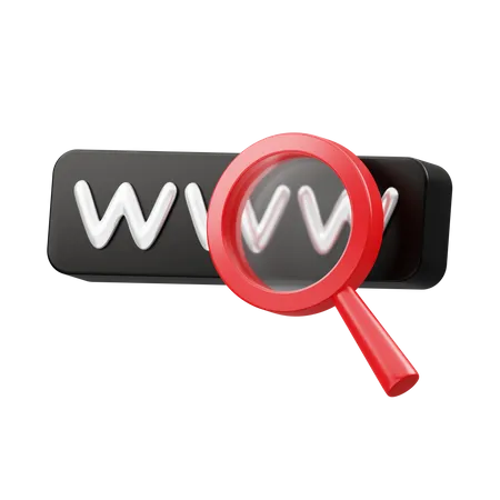 Search Engine  3D Icon