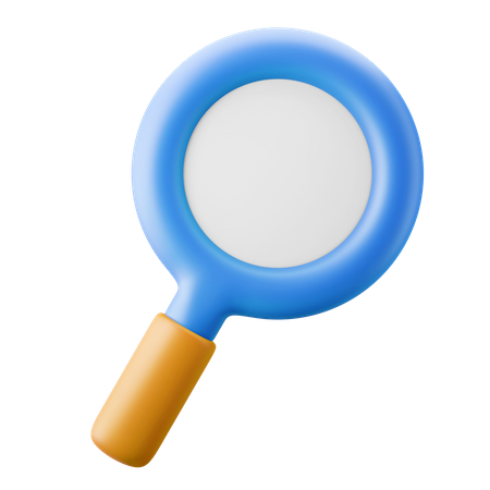 Search Magnifier  3D Icon