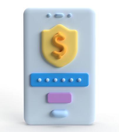 Secure Pay  3D Icon