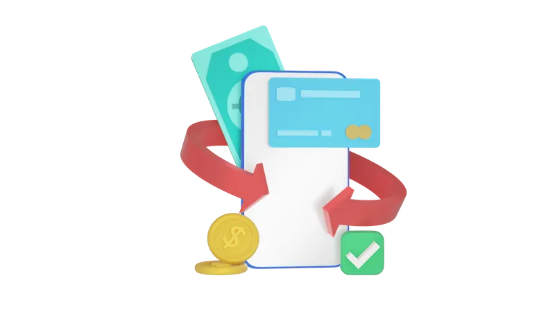 Secure Payment  3D Icon