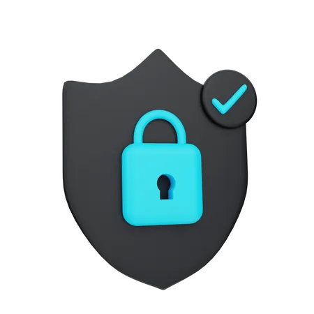 Security  3D Icon