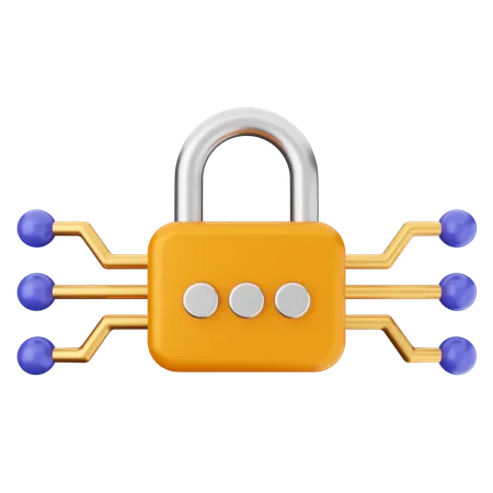 Security Ai  3D Icon