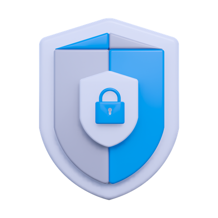 Security Shield  3D Icon