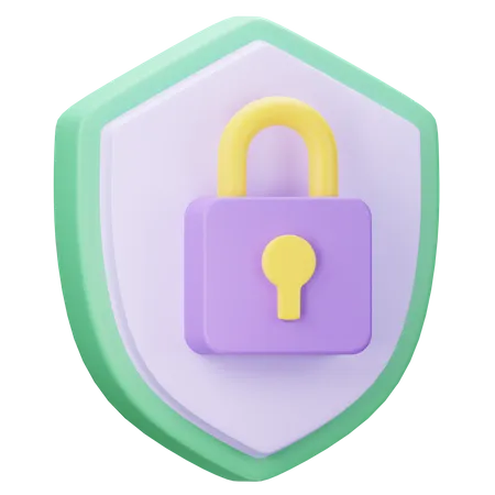 Security Shield  3D Icon