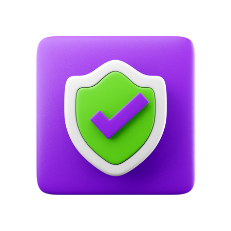 Seguridad  3D Icon