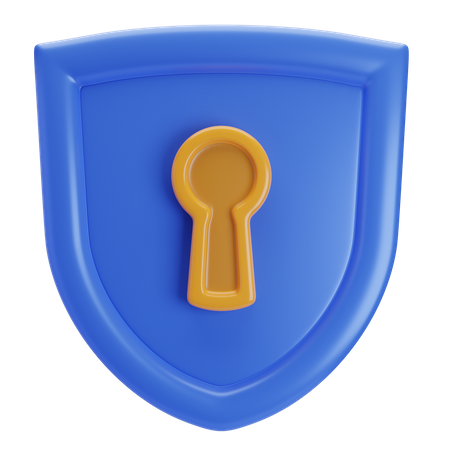 Seguridad  3D Icon