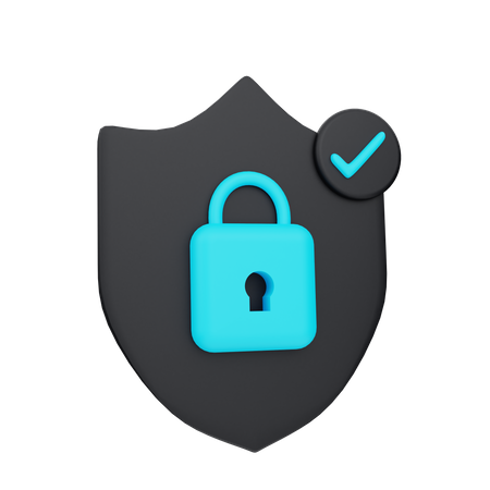 Seguridad  3D Icon