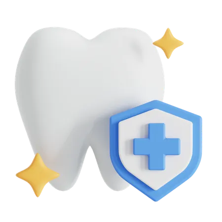 Seguro dental  3D Icon