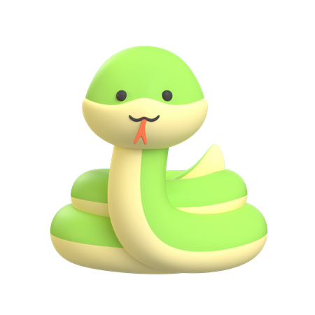 Serpent  3D Icon