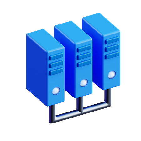 Server  3D Icon