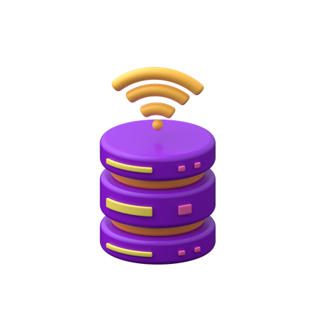 Server  3D Icon