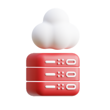 Métaverse du serveur cloud  3D Icon