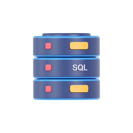 Serveur SQL  3D Icon