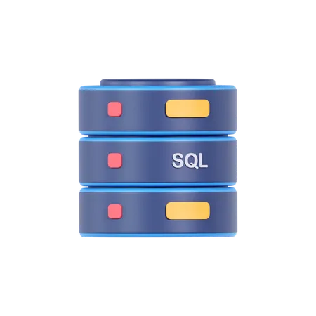 Serveur SQL  3D Icon