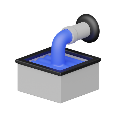 Sewage  3D Icon