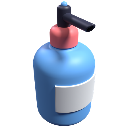 Shampoo Bottle  3D Icon