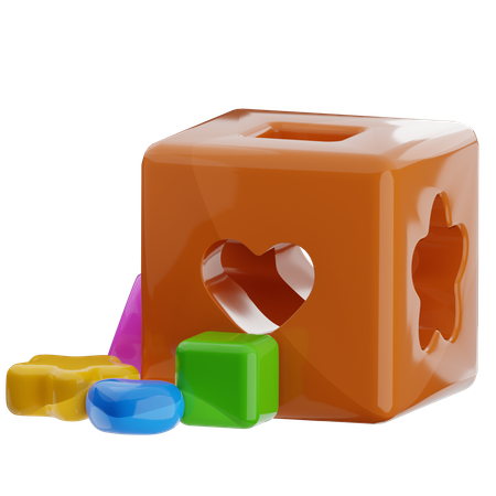 Shape Sorter  3D Icon