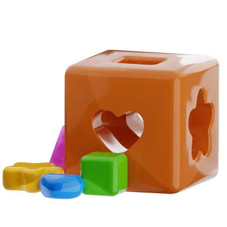 Shape Sorter  3D Icon