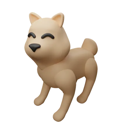 Shiba Inu  3D Icon