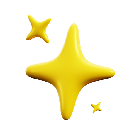 きらきら星  3D Icon