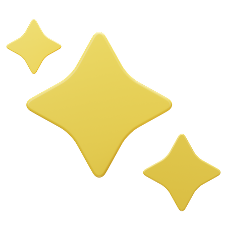 Shining Star  3D Icon