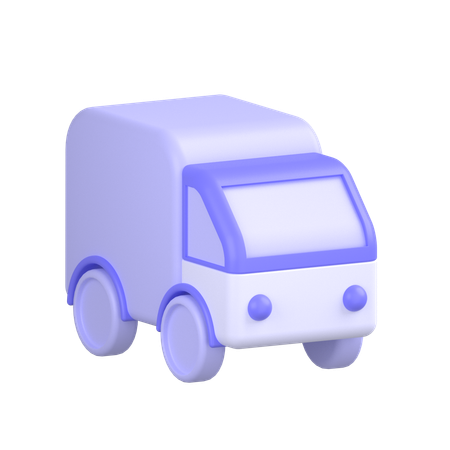 Shipping Truck  3D Icon