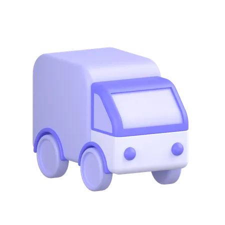 Shipping Truck  3D Icon