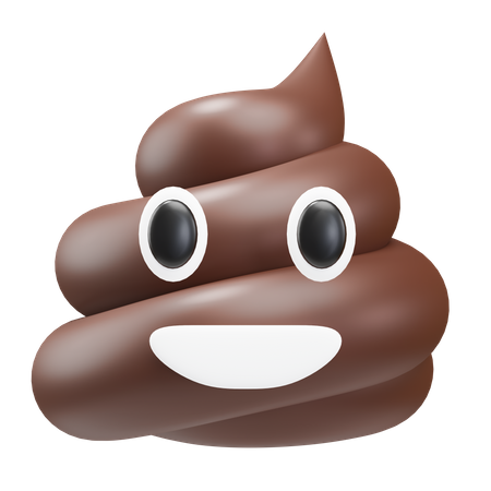 Shit Poo  3D Icon