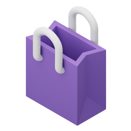 Shopping Bag  3D Illustration