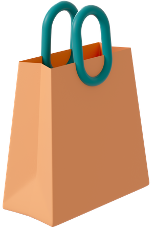 Shopping Bag  3D Illustration