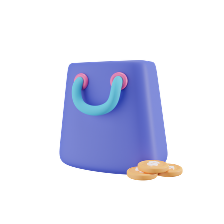 Shopping Bag  3D Icon