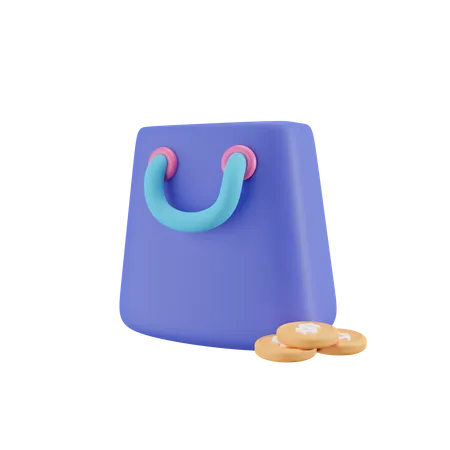 Shopping Bag  3D Icon