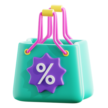 Shopping Bag  3D Icon