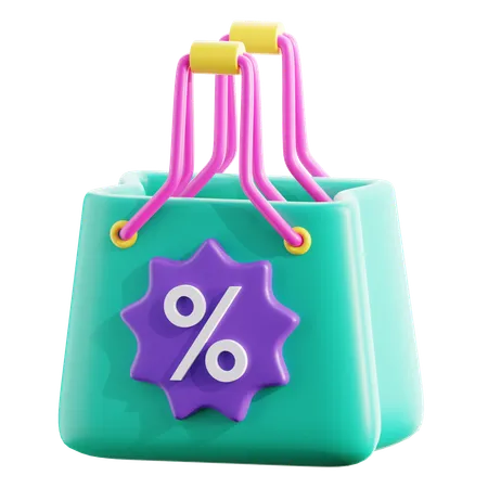 Shopping Bag  3D Icon