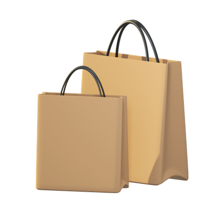 Shopping Bag  3D Illustration