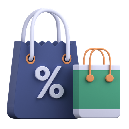 Shopping Bag  3D Illustration