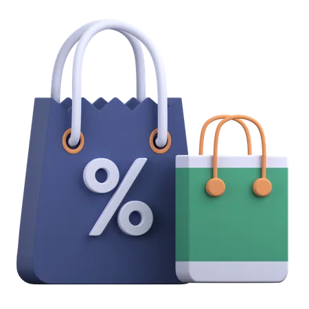 Shopping Bag  3D Illustration