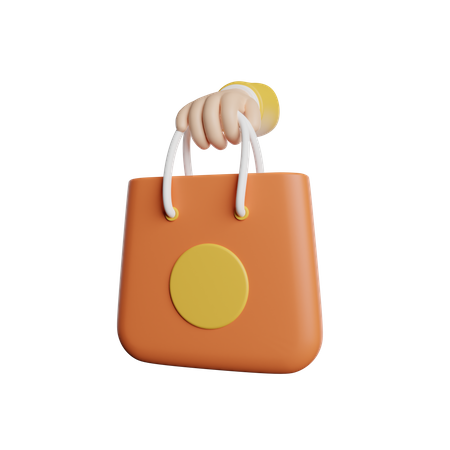 Shopping Bag  3D Icon